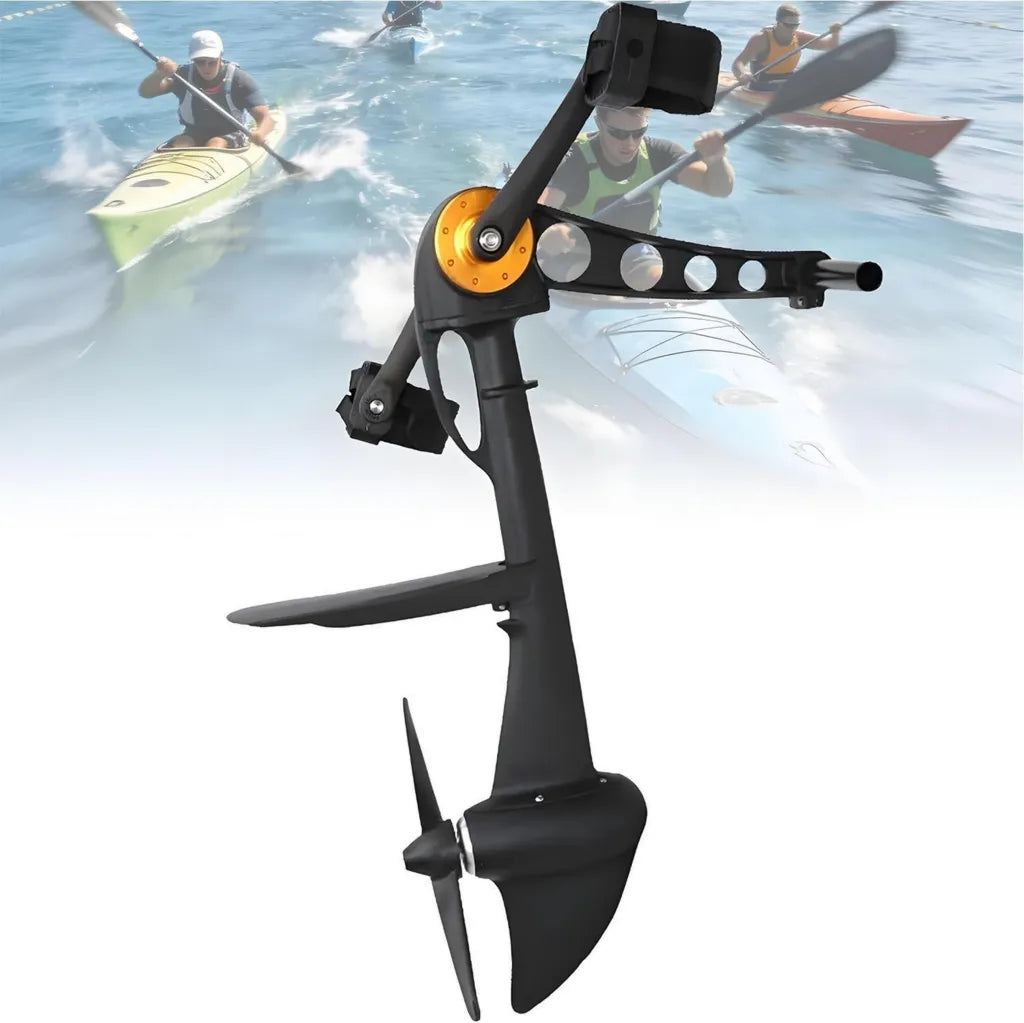 Sistema de Propulsión a Pedales para Kayak, Kit Completo para Embarcaciones de Pesca