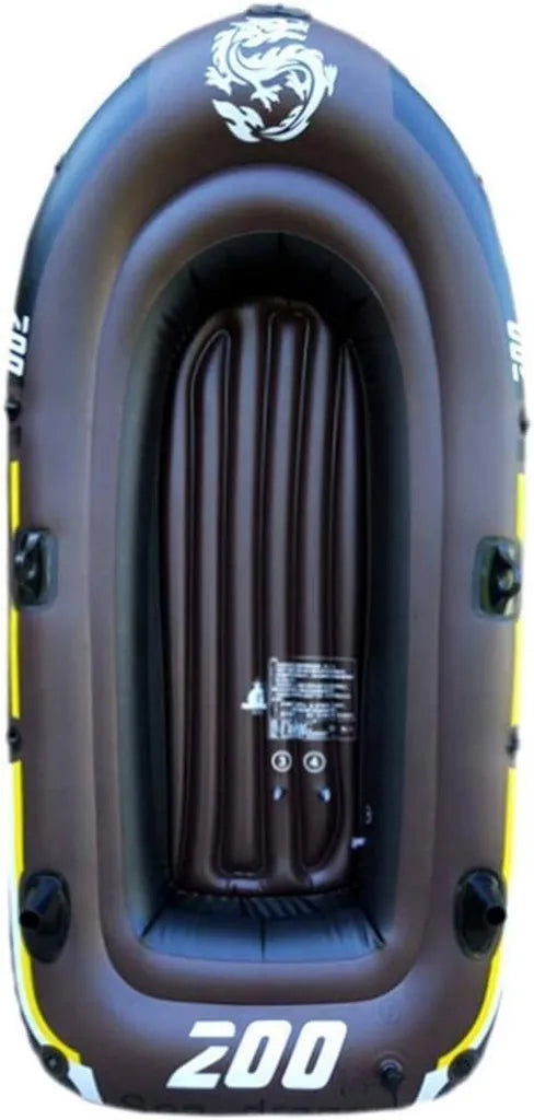 Kayak Inflable para 2 Personas con Bolsa de Transporte, Canoa Portátil para Deportes Acuáticos