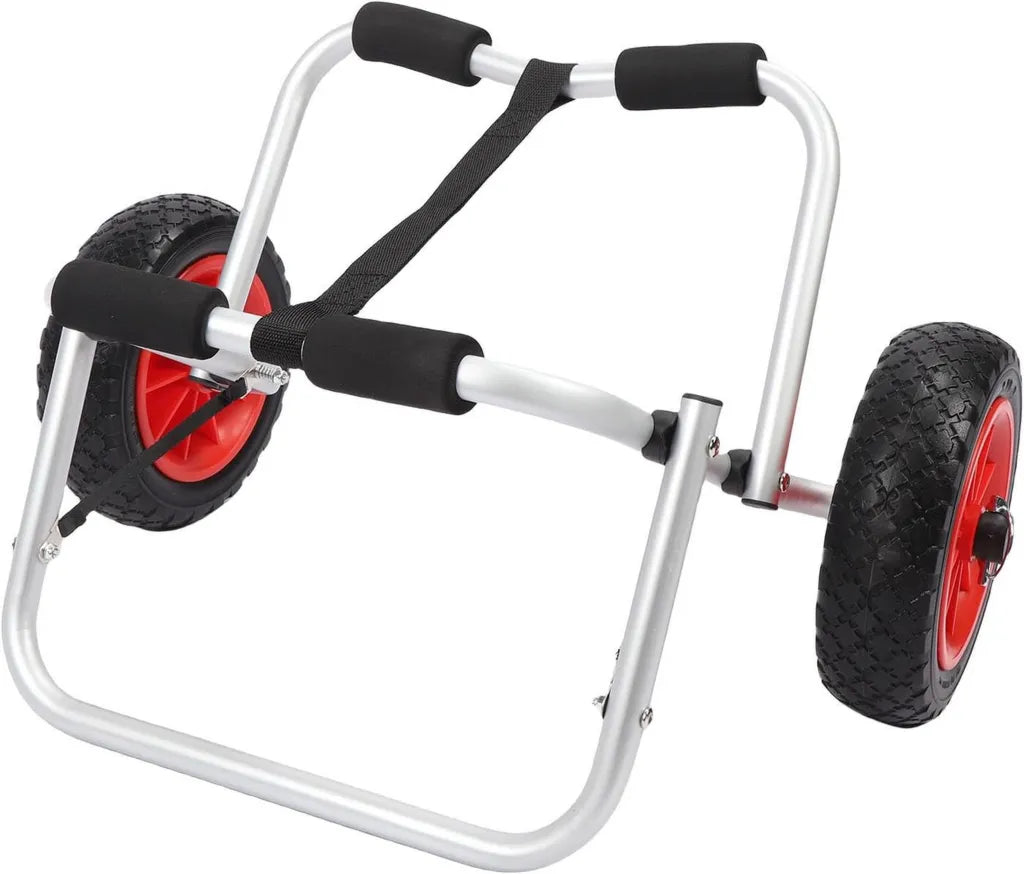 Carro Porta Kayak con Ruedas de PU de 10'' para Transporte Universal