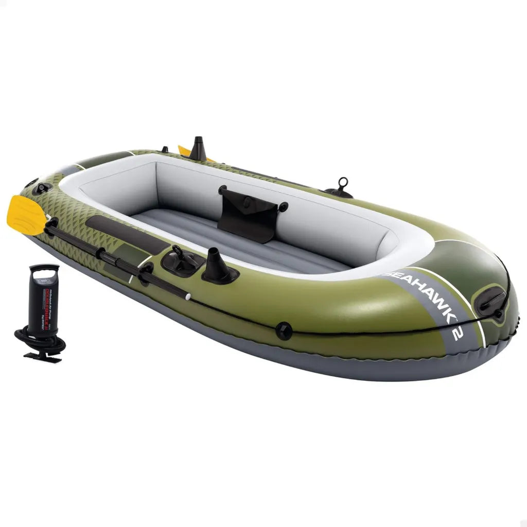 Intex Barca Inflable Seahawk 2 con Accesorios para Pescar