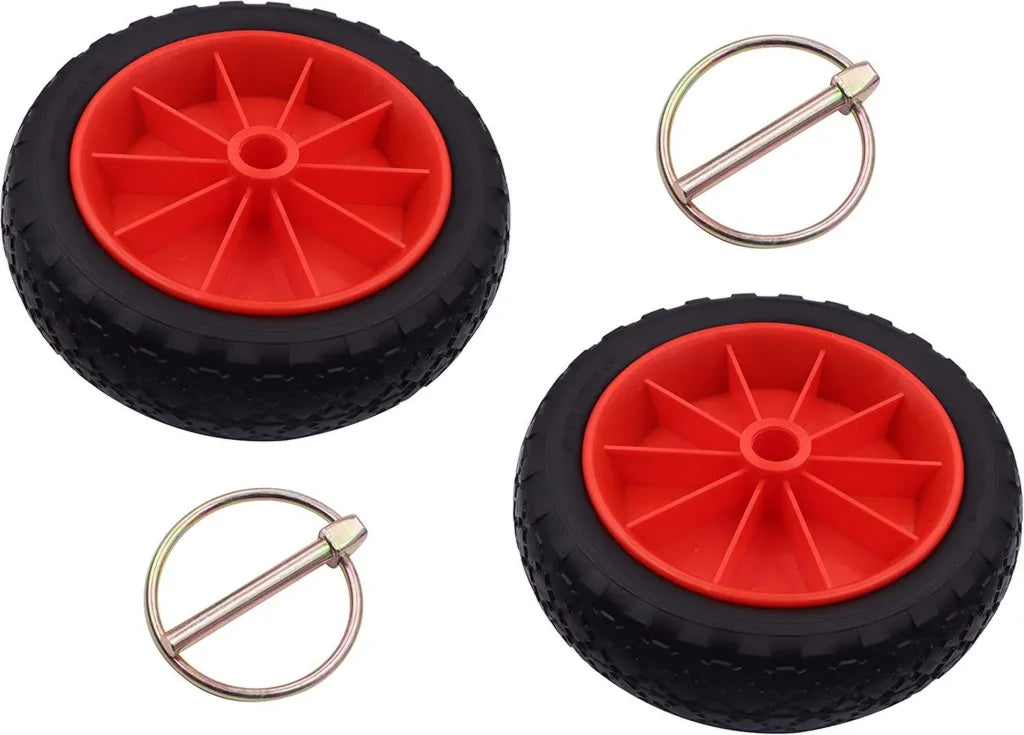 Ruedas Antipinchazos para Carrito de Kayak de 10 Pulgadas