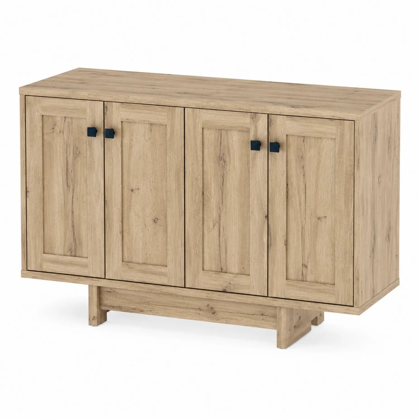 Aparador de Madera de Roble con Puertas