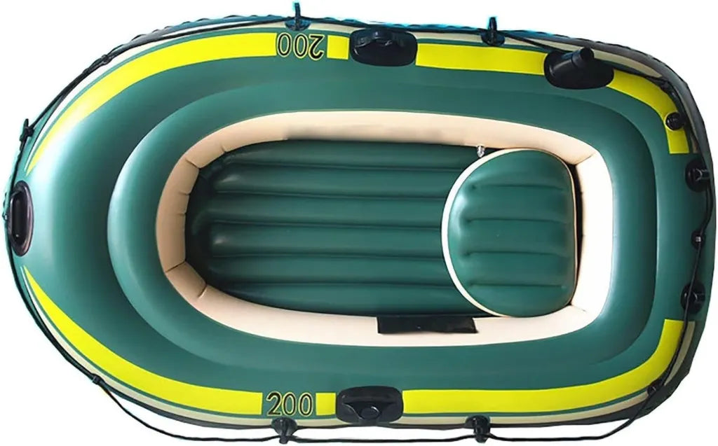 Kayak hinchable de PVC para 2 personas, perfecto para pesca y aventuras al aire libre