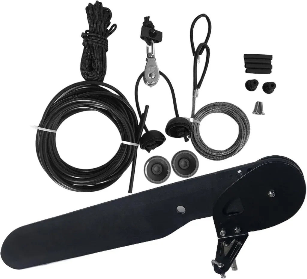 Kit de Timón para Kayak de Pesca: Accesorios Duraderos para Aventuras en el Mar
