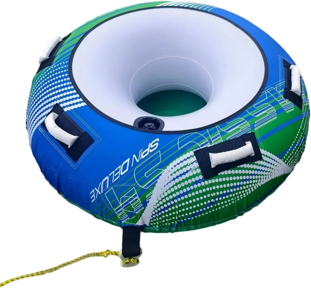 Flotador Inflable Multifuncional para Deportes Acuáticos, 127 x 178 x 6 cm, Ideal para Lago y Río
