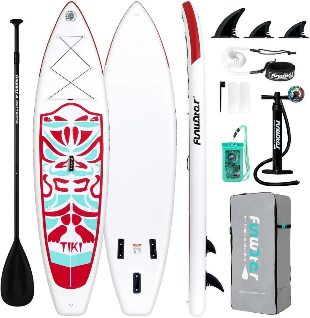 Tabla de Paddle Surf Inflable FunWater 10'6' Ultraligera con Accesorios Completos