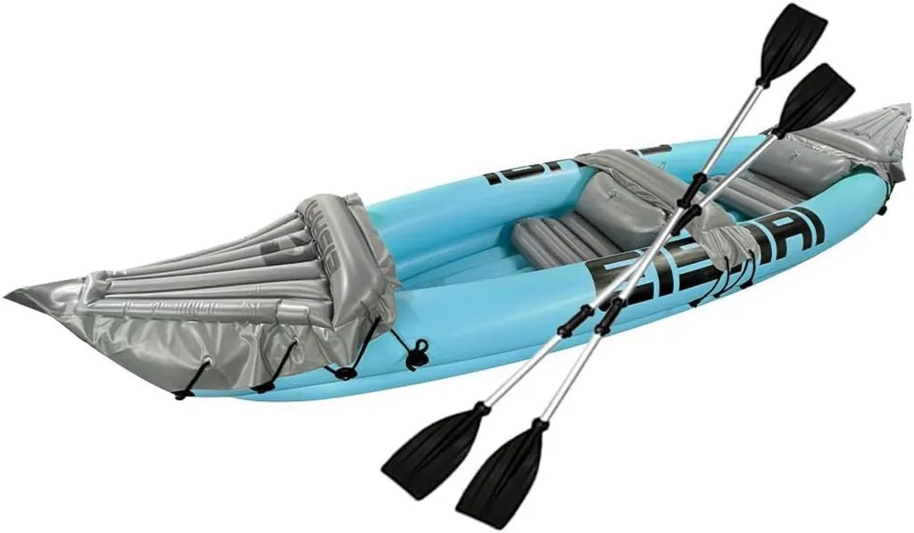 Kayak inflable para 2 personas con accesorios completos