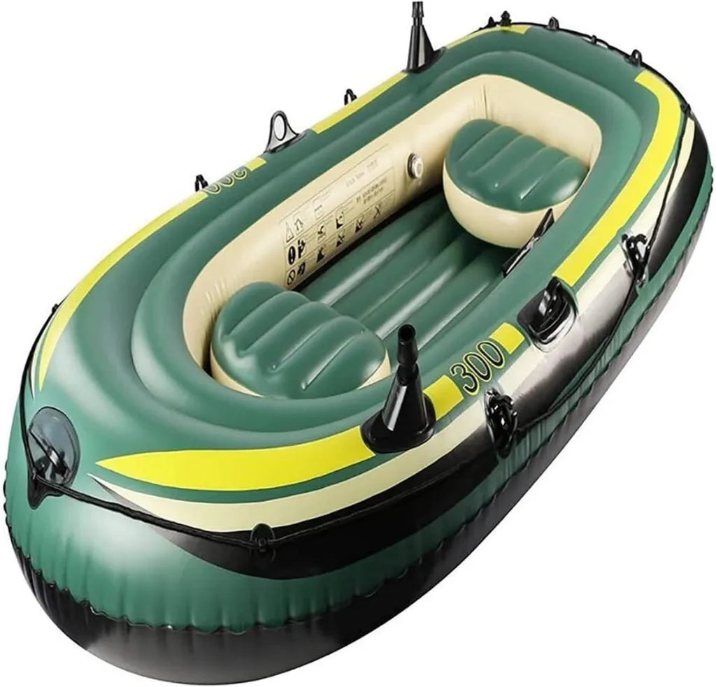 Kayak Hinchable Doble para Actividades Náuticas y Pesca