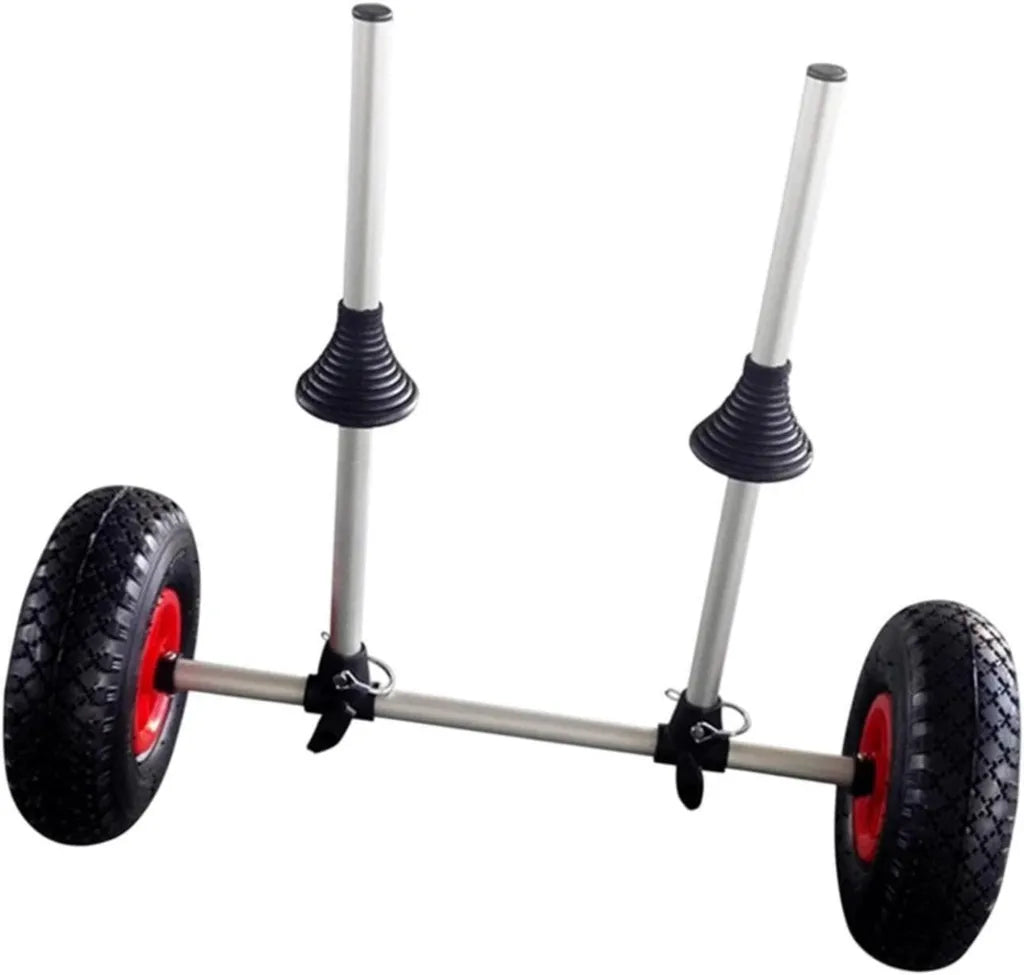 Carro de Transporte para Kayak de Aluminio con Ruedas Resistentes