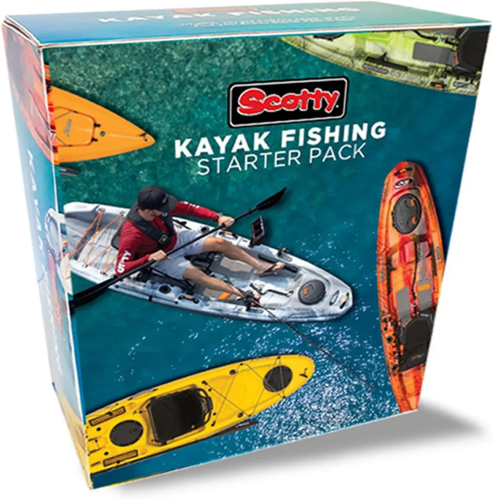 Kit de Pesca en Kayak Scotty, Multicolor, Tamaño Único, Negro
