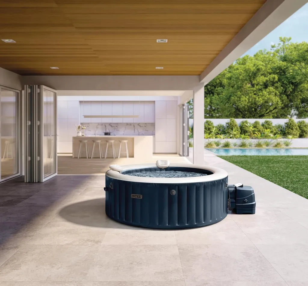 Jacuzzi Intex Pure SPA Azul Marino para 4 Personas