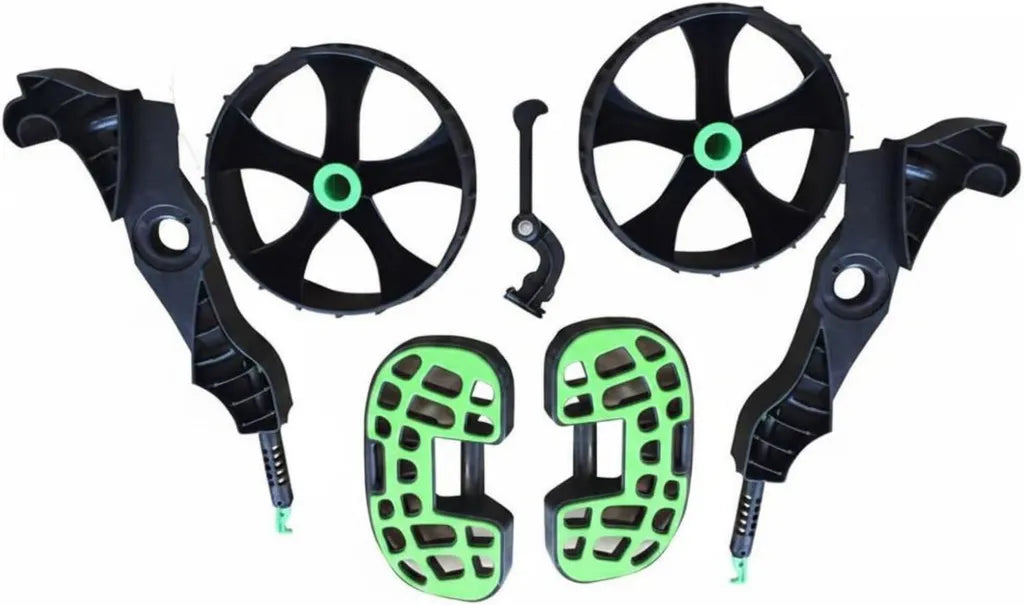 Carro para Kayak Desmontable y Portátil con Ruedas de Exterior