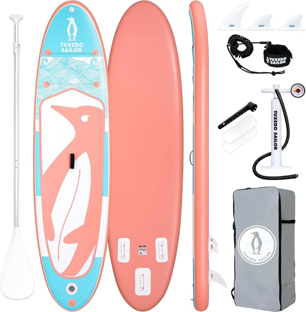 Tabla de Paddle Surf Inflable 10'6' x 33' con Accesorios Premium para Todas las Edades y Niveles