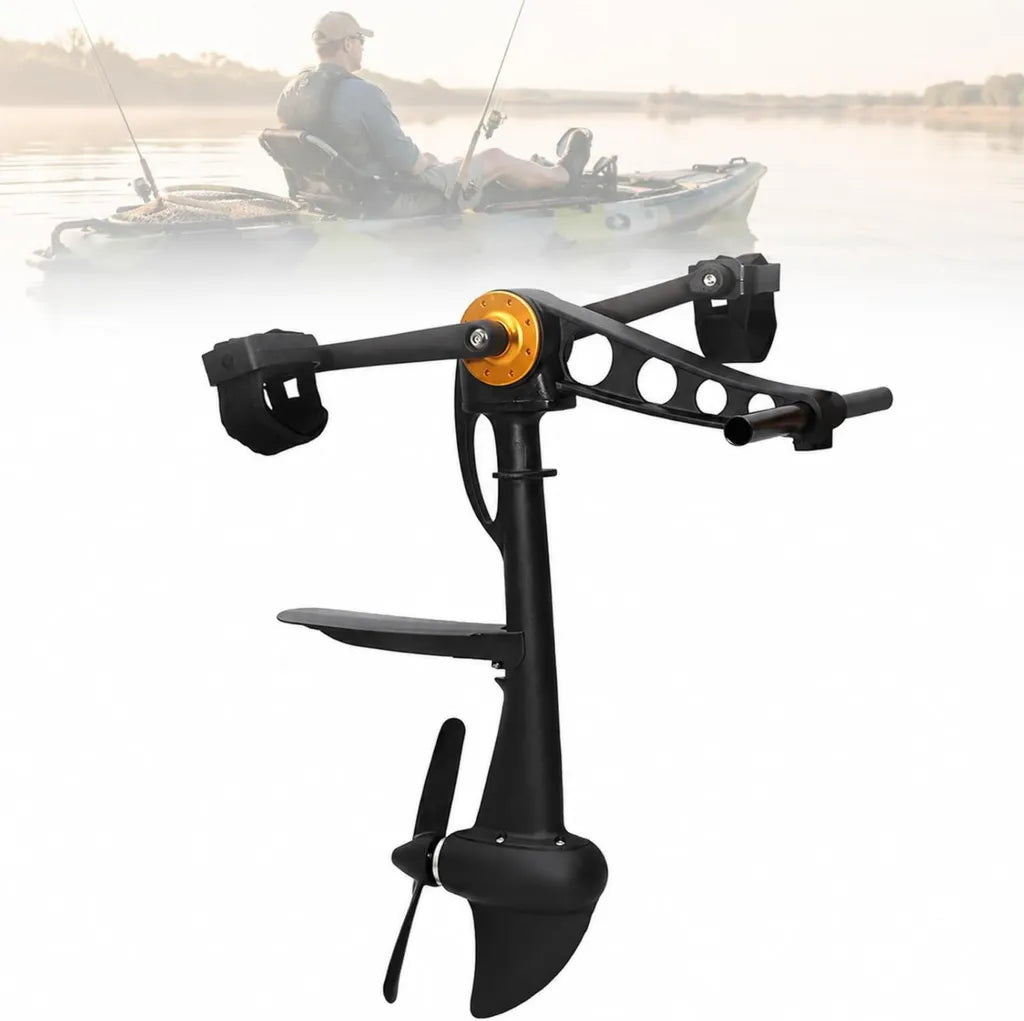 Sistema de pedales para kayak con clips de fijación, kit completo para un control óptimo en tablas de remo