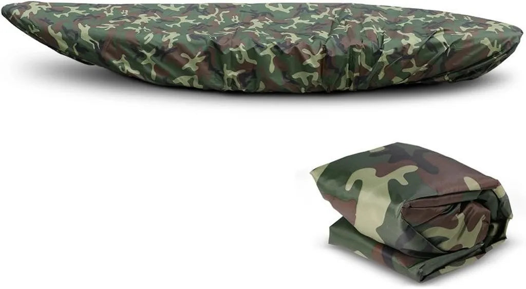Lona Protectora Impermeable y UV para Kayak y Canoa - 6.5m Camuflaje