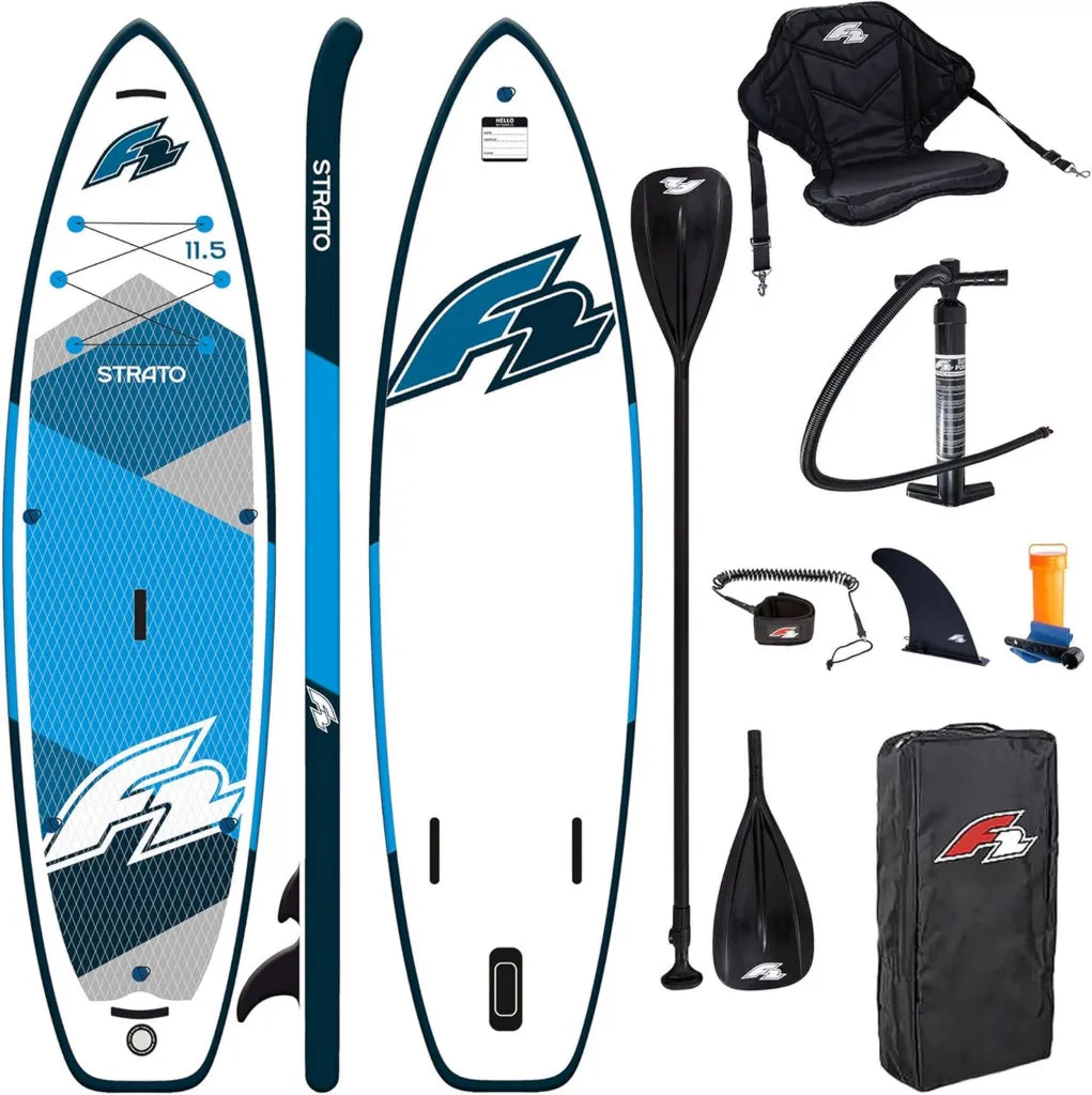 Tabla de Paddle Surf Hinchable F2 Strato Combo con Accesorios para Todos los Niveles