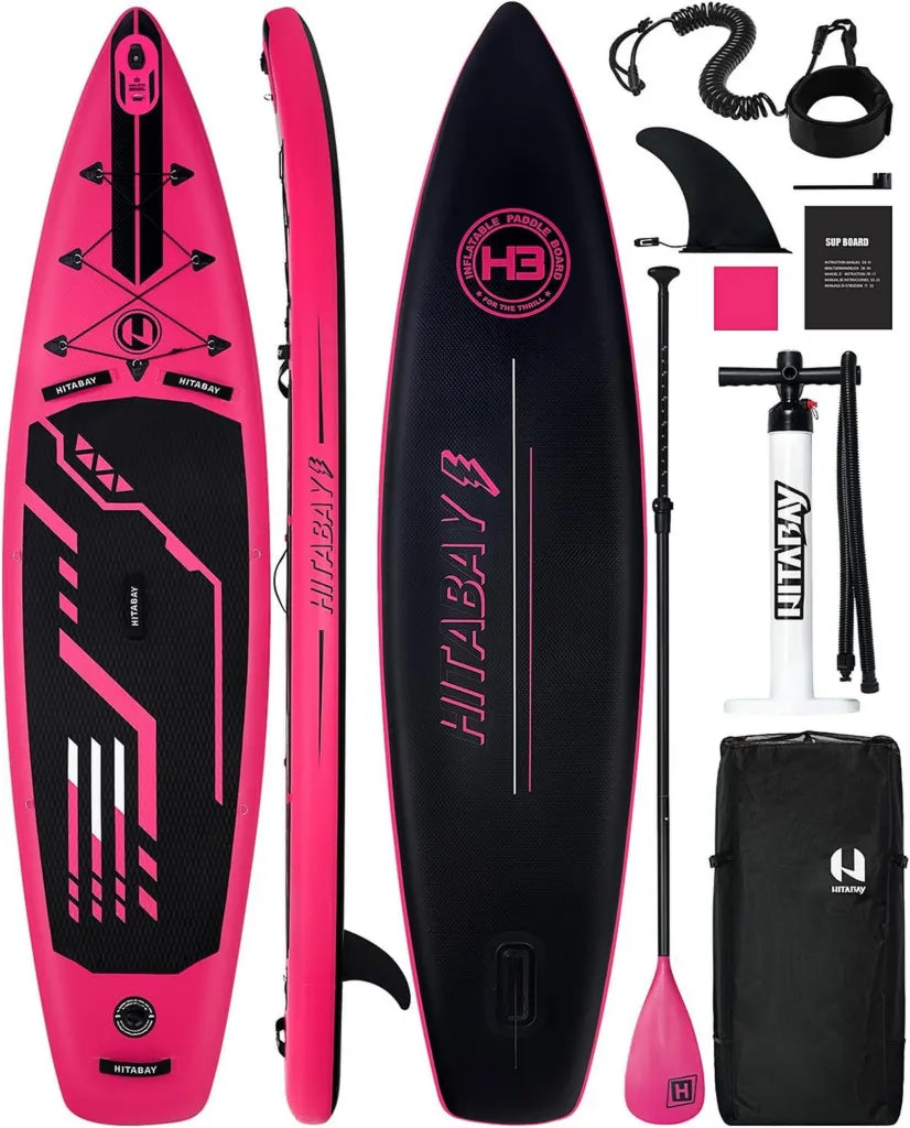 Tabla de Paddle Surf Hinchable Ultraligera con Kit Completo para Adultos y Jóvenes