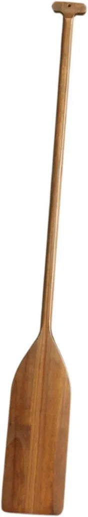 Remo de Madera para Canoa 122 cm, Hecho a Mano, Accesorio Decorativo