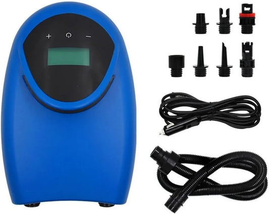 Compresor eléctrico 20 PSI para SUP y kayak con función de desinflado y apagado automático