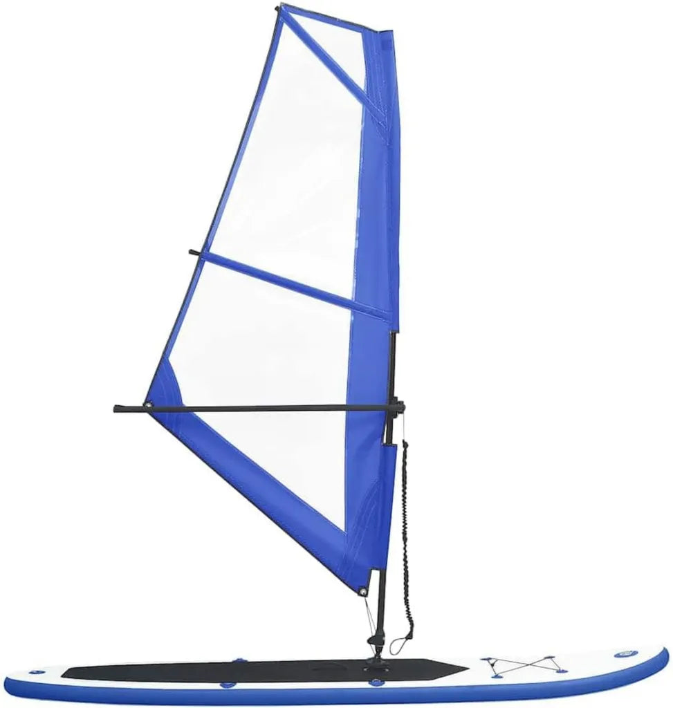 Tabla de Paddle Surf Hinchable con Vela, Set Completo para Agua y Deporte