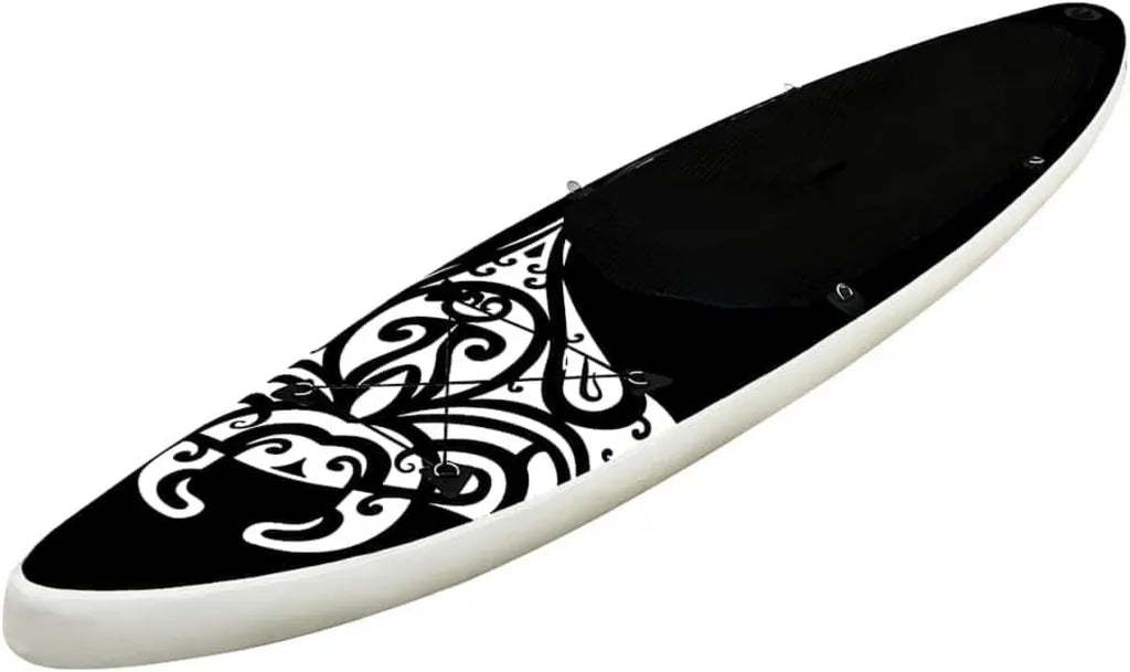 Tabla de Paddle Surf Hinchable 305x76 cm Azul con Mochila y Accesorios