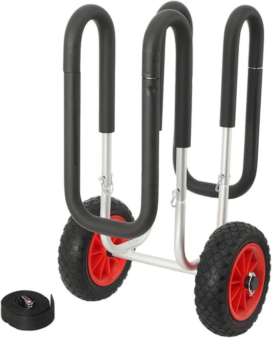 Carro para Paddle Surf y Surf, Transporte Ligero con Ruedas Resistentes