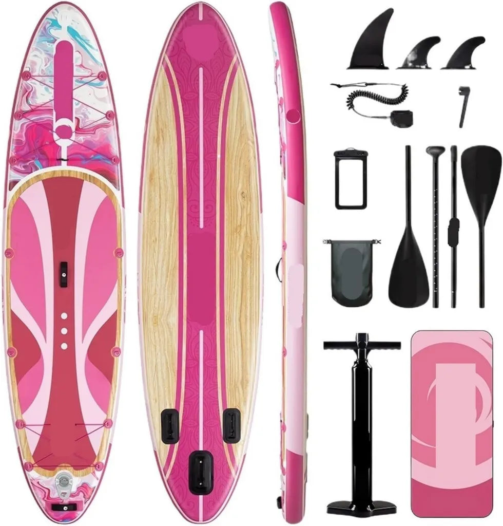 Kit Completo de Tabla de Paddle Surf Inflable 11'x34'x6'