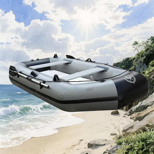Kayak Inflable de Alta Resistencia para 2-10 Personas con Accesorios Completos