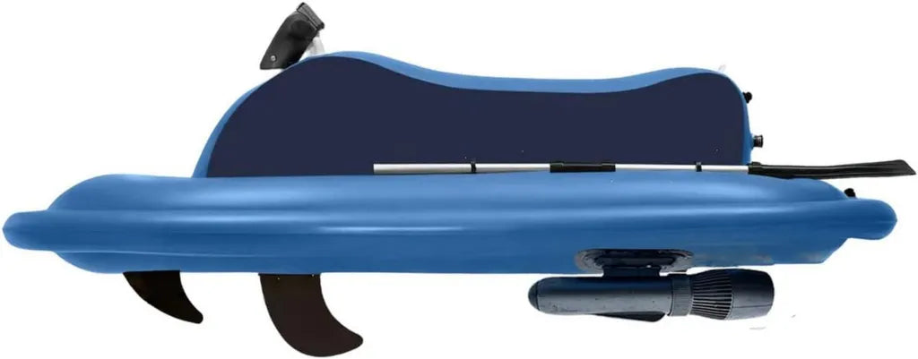 Barco inflable eléctrico de 500W con capacidad de batería de 10000 mAh, motor SUP y scooter submarino para adultos
