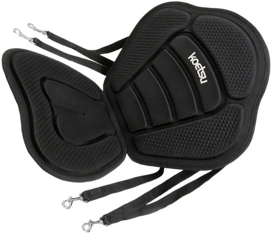 Asiento ergonómico ajustable para kayak y pesca con respaldo desmontable