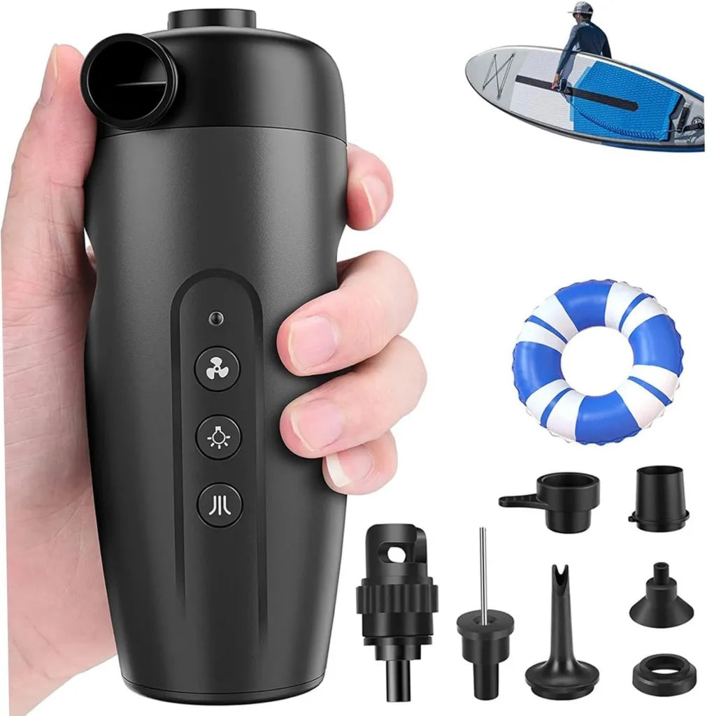 Bomba de Aire Portátil para Paddle Surf con Carga USB-C