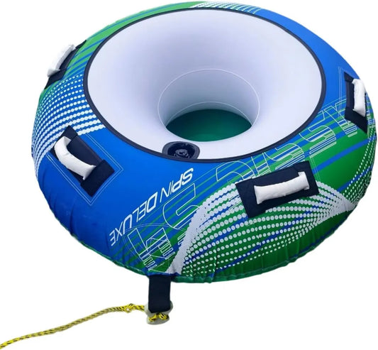 Flotador Inflable Multifuncional para Deportes Acuáticos, 127 x 178 x 6 cm, Ideal para Lago y Río