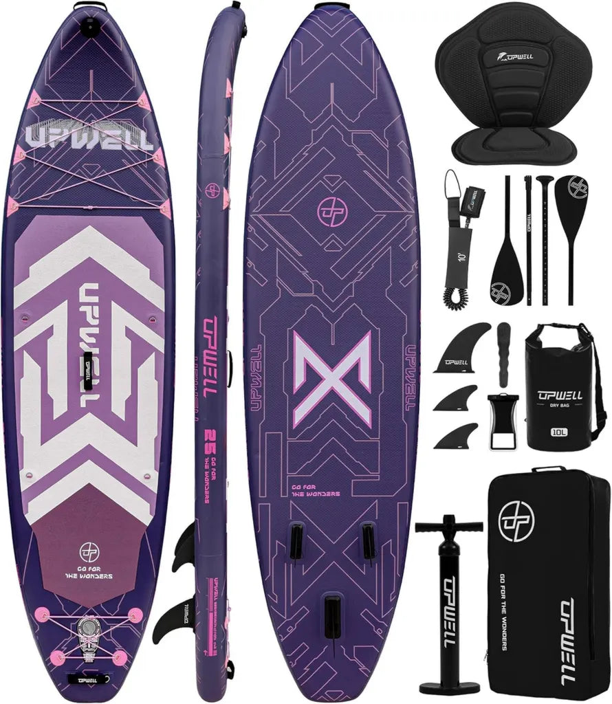 Tabla de Paddle Surf Inflable 11'6' x 35', Estable para Todos, Accesorios Premium