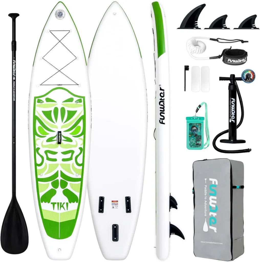 Tabla de Paddle Surf Hinchable FunWater 10'6' Ultraligera con Accesorios Completos