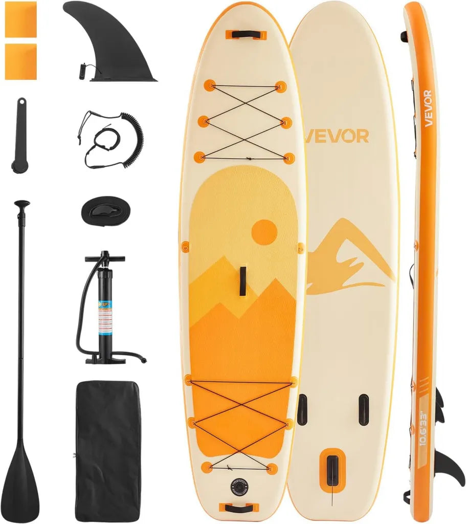 Tabla de Paddle Surf Inflable con Accesorios Completos, Carga 150 kg