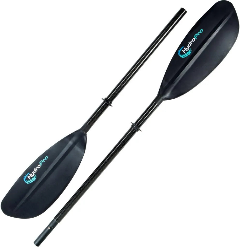 Pala de Kayak Hydro Pro 220 cm Fibra de Carbono, Negra