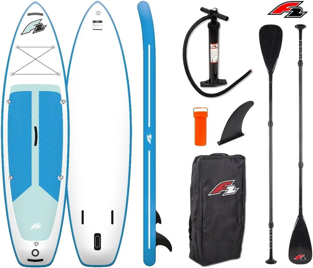 Tabla de Paddle Surf Inflable F2 Strato 10'5' con Pala de Carbono