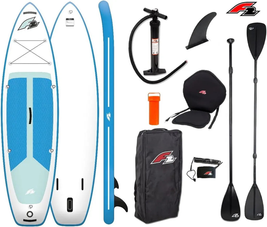 Tabla de Paddle Surf Inflable F2 Strato 10'5' con Asiento y Leash