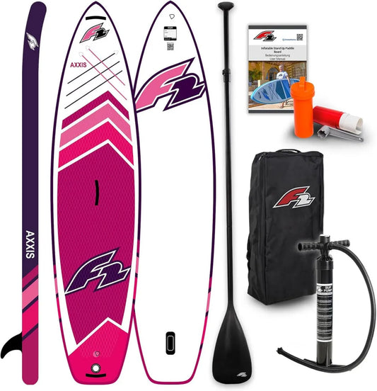 Tabla de Paddle Surf para Mujer F2 AXXIS - Rosa, Tamaño Personalizable