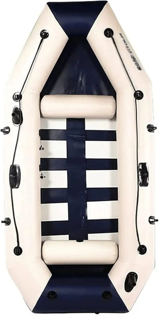 Kayak Inflable de PVC con Remos de Aluminio para Pesca
