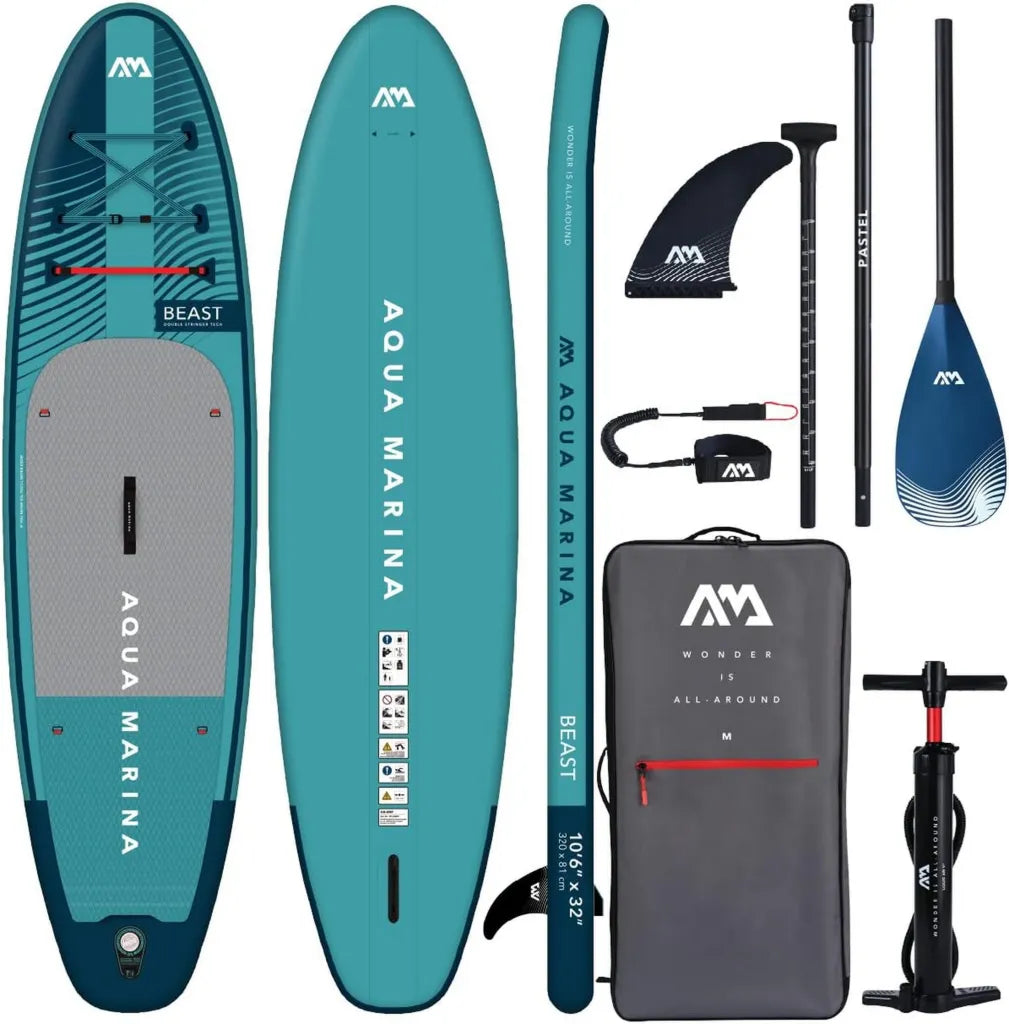 Aqua Marina Beast - Tabla Inflable de Paddle Surf de 320 cm