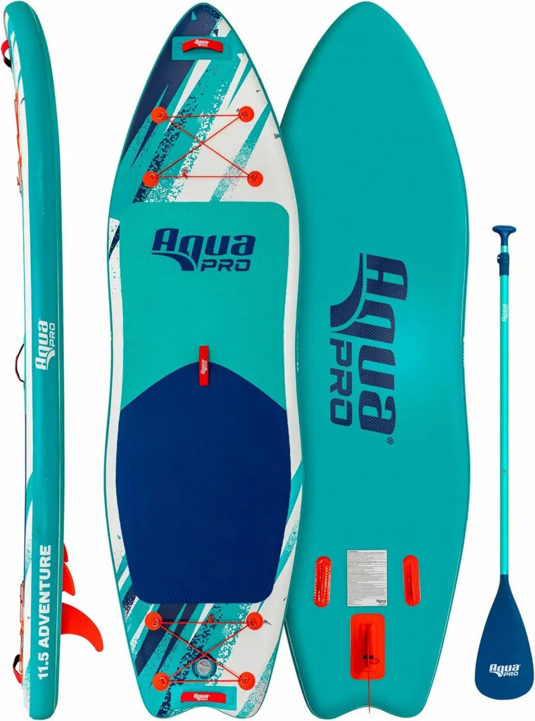 Tabla de Remo Inflable 11'6' iSUP Estable con Accesorios Completos