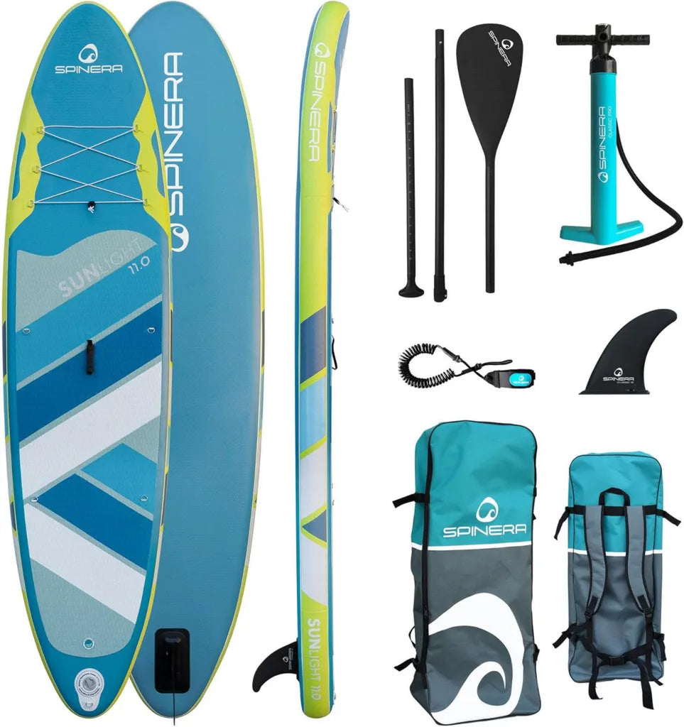 Tabla de Paddle Surf Hinchable Spinera con Accesorios para Todos los Niveles