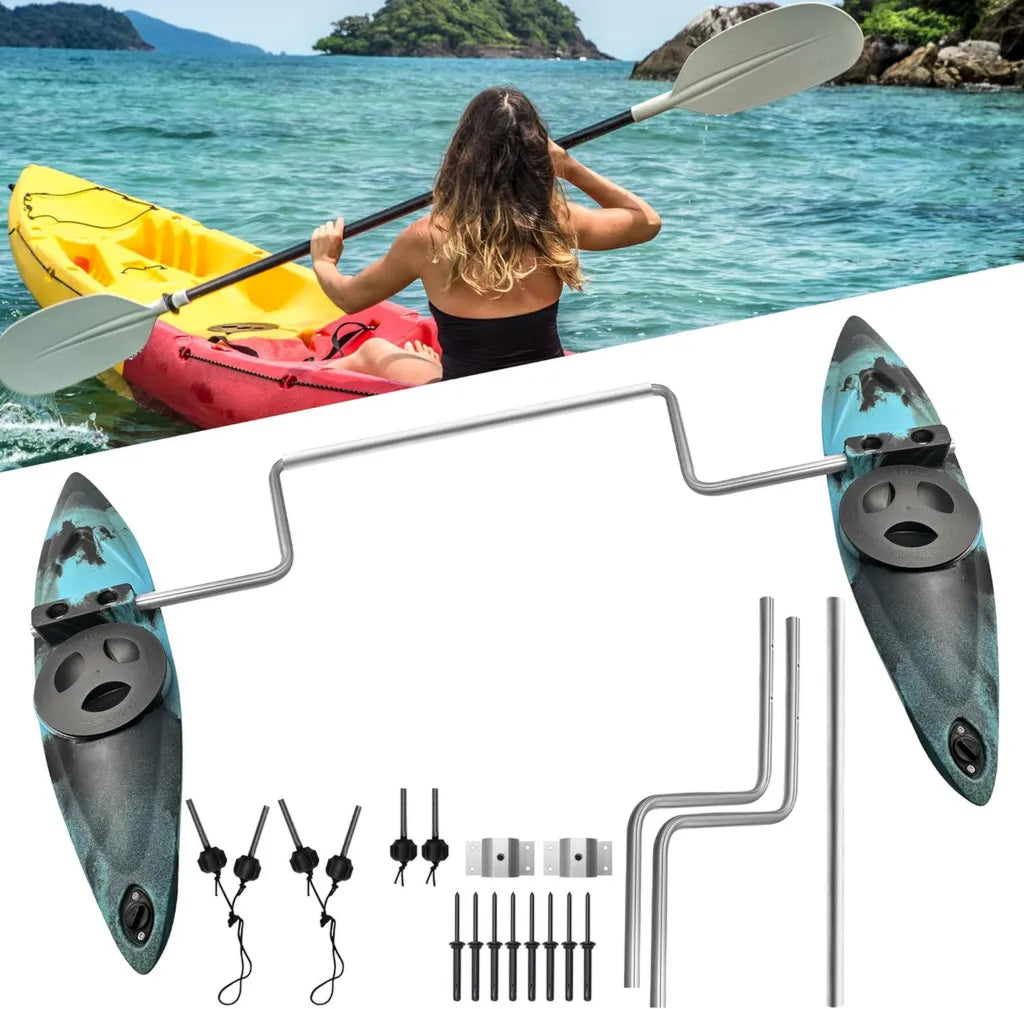 Kit de Estabilizadores para Kayak y Canoa con Accesorios Completos
