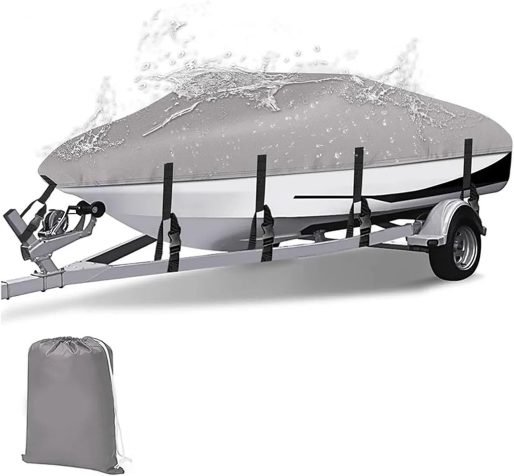 Cubierta Impermeable para Barco Grumman 1752 Jon Boat con Protección UV