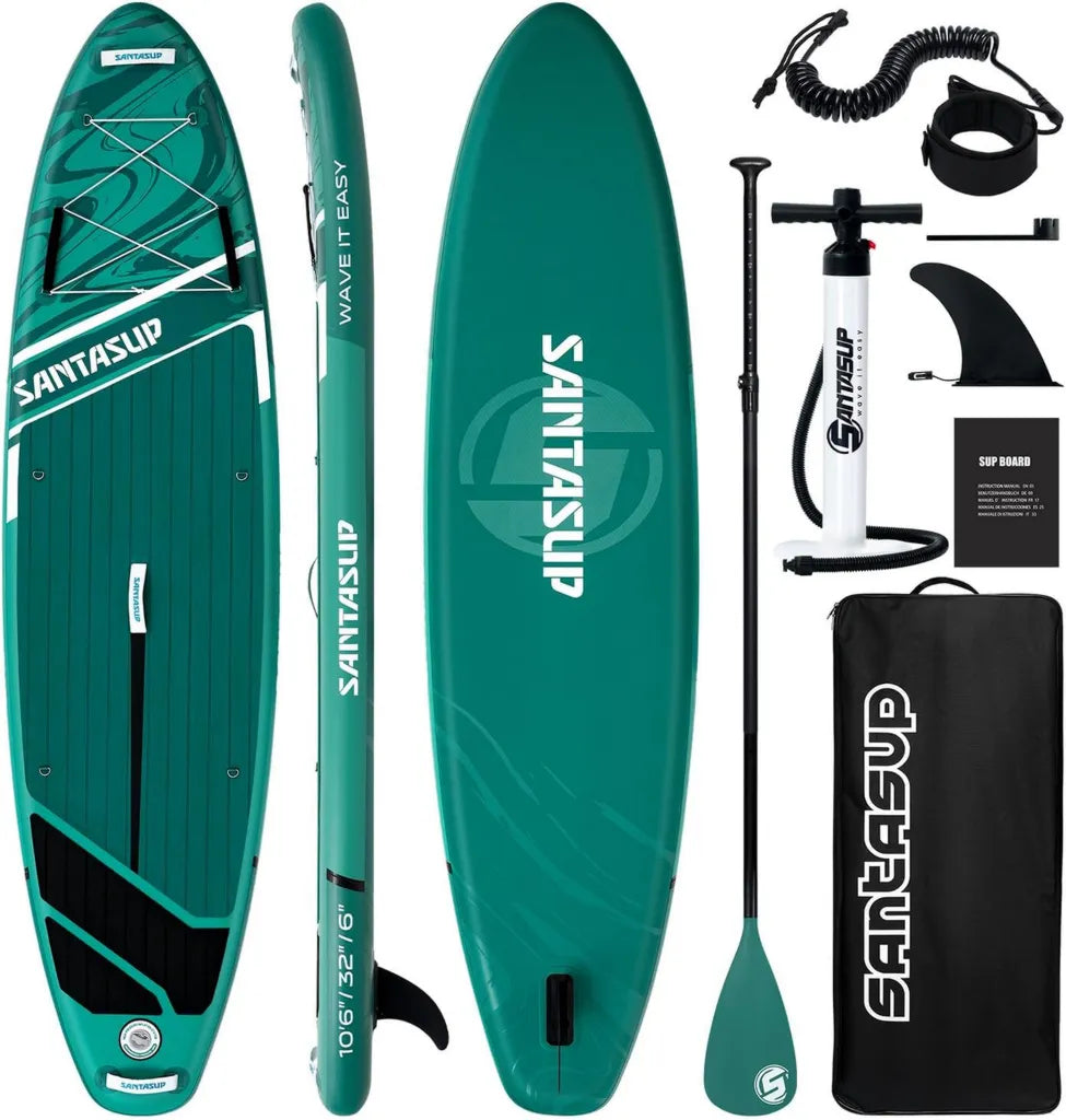 SUP Inflable para Adultos y Jóvenes con Kit Completo, Estabilidad Óptima en el Agua