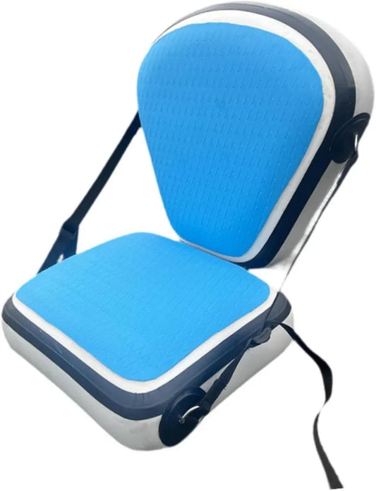 Asiento Inflable Ajustable para Kayak y Paddle Surf, Respaldo de PVC, Instalación Fácil