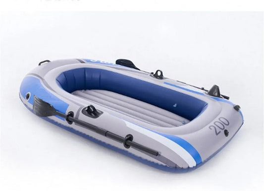 Kayak Inflable Plegable para Pesca y Remo, Ideal para Adultos y Niños, 272CM x 152CM