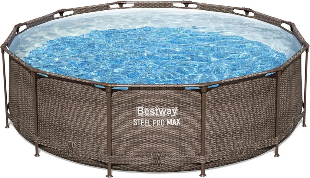 Piscina Elevada Bestway Steel Pro MAX 366x100 cm Fácil Instalación