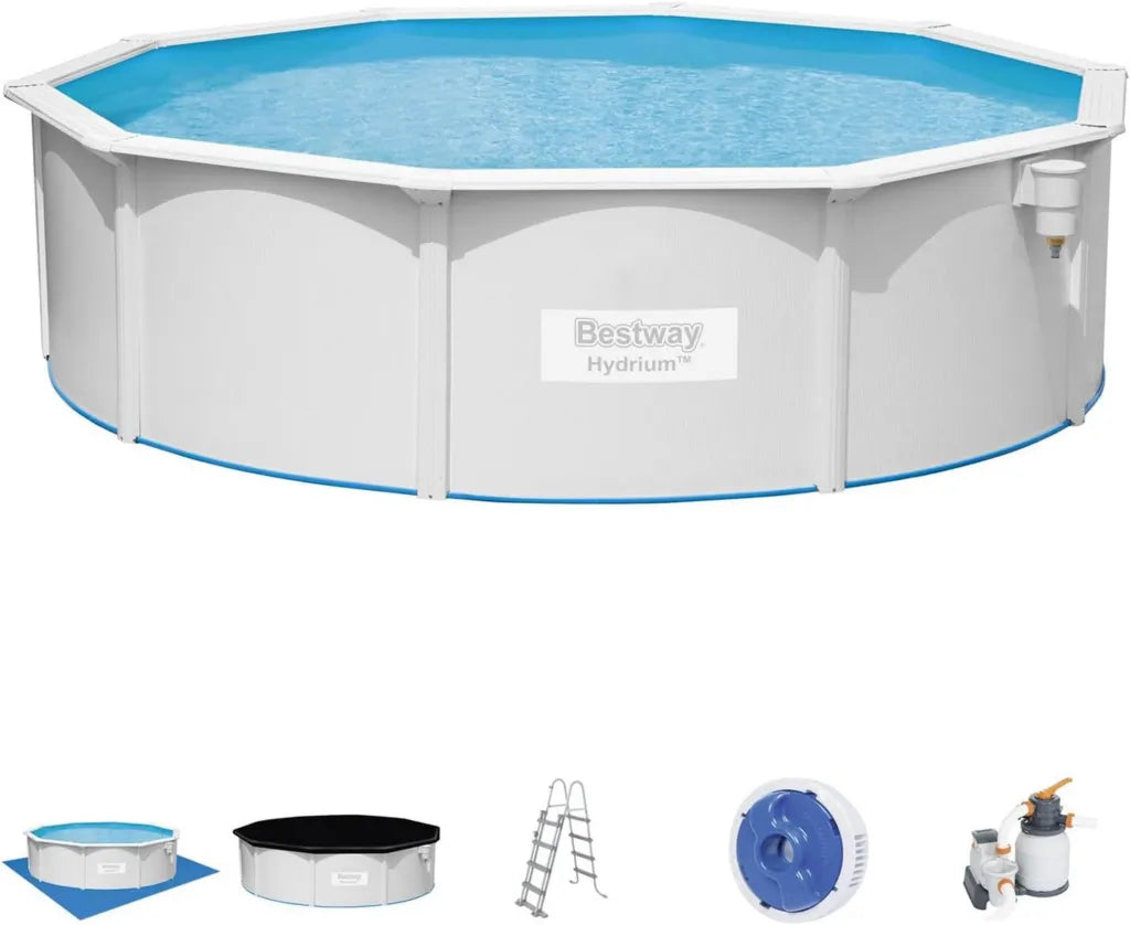 Piscina Redonda Hydrium 460x120 cm para Exterior - Bestway